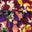 Red Tie Dye Floral