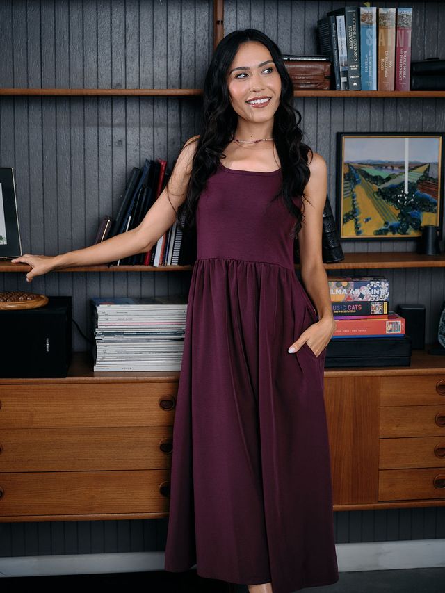 LuLaRoe Madeline Dress - Mid-Length Tank A-Line Dress (Sizes L-3XL)