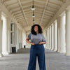 LuLaRoe Pull-On Patch Pocket Pant - Knit Twill Denim (Sizes XS-2XL)