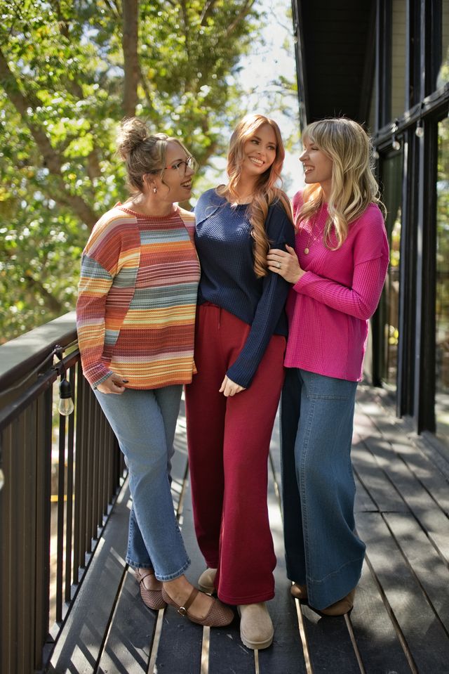 LuLaRoe Tina - Mixed Media Long Sleeve Top (XXS - 3XL)