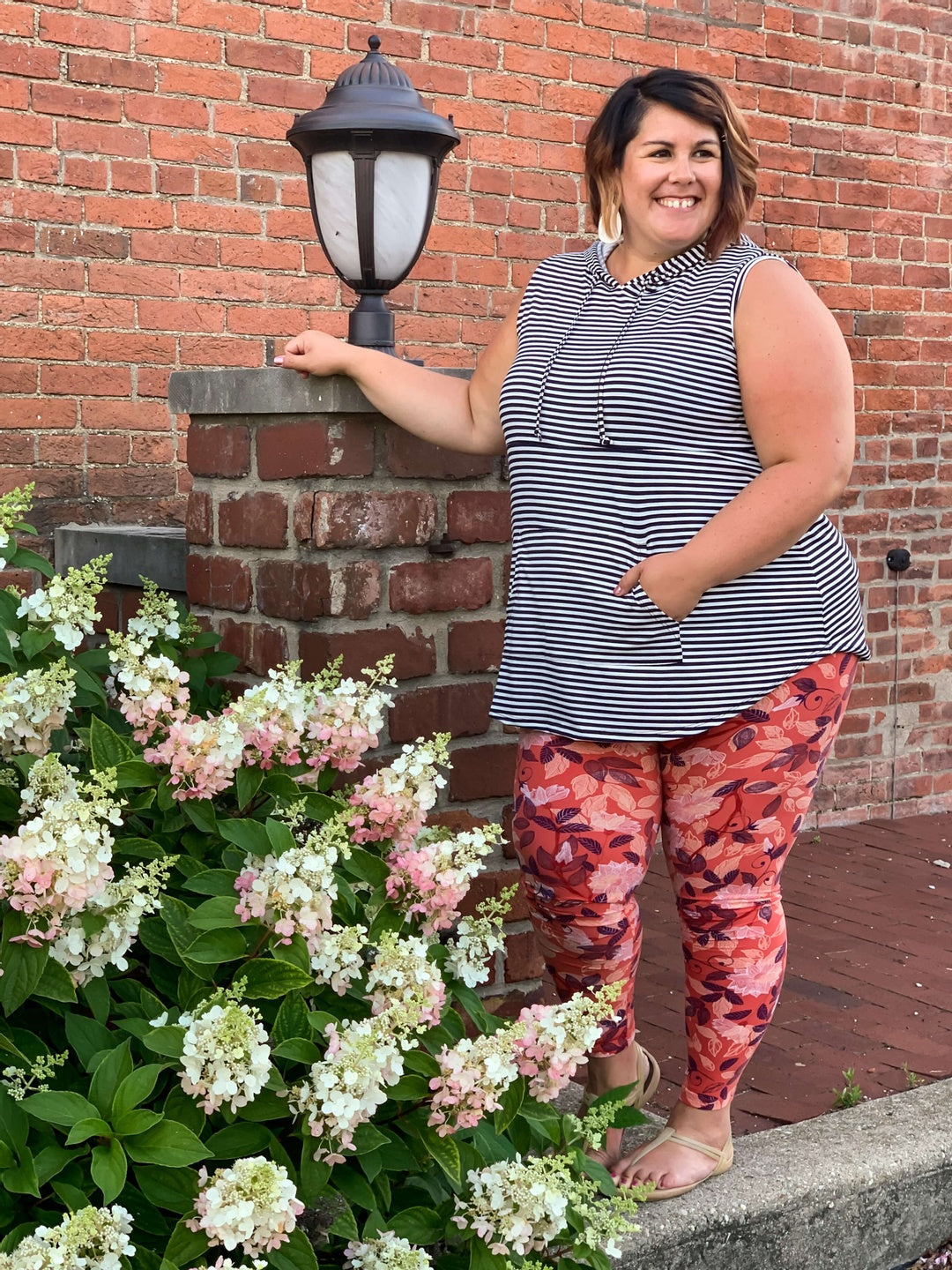 LuLaRoe Brittany Hooded Tank - Kangaroo Pocket Drawcord (Sizes XS-3XL)