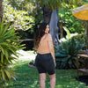 Bermuda Denim Shorts - Stretch Denim Roll Cuff (Sizes 24-44)