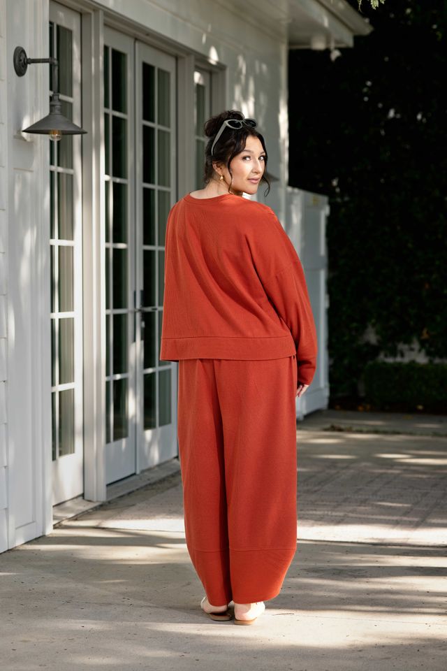 LuLaRoe Jordyn V-Neck Thermal - Cozy Lounge Set Top (Sizes XS-2XL)