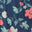 Blue Coral Ivory Floral