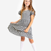 LuLaRoe Kids Molly Dress - Tiered Ruffle Rib (Sizes 8-10)
