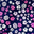 Navy Pink Small Floral