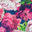 Navy Magenta Floral