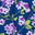 Navy Purple Floral