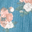 Teal Pink Floral