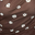 Brown White Small Floral