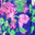 Blue Pink Floral