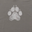 Gray Paw Print