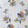 Blue Orange Yellow Floral