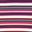 Fuchsia Peach Navy Multi Stripe