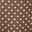 Brown White Polka Dot
