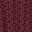 Maroon Boho Diamond Vertical Stripe