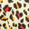 Yellow Black Brown Cheetah
