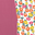 Summer Floral / Solid Rose Pink