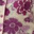 Cream Purple Floral