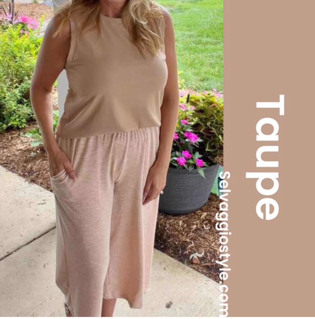 Cocoa Sleeveless Top
