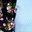 Sky Blue Body / Black Floral Sleeve