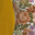 Solid Sunset Yellow / Green & Peach Floral