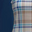 Solid Navy Peony / Blue & Tan Plaid