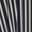 Navy Cream Vertical Stripe