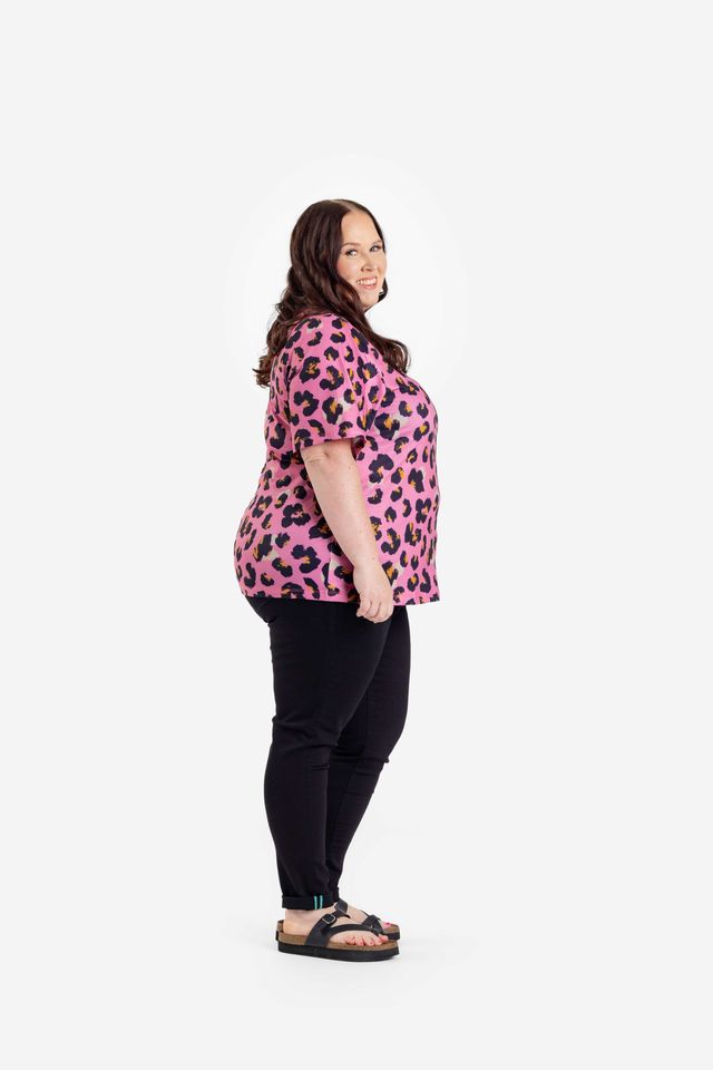 LuLaRoe Alli Basic Top - Fitted Elbow Sleeve Tee (Sizes XS-3XL)