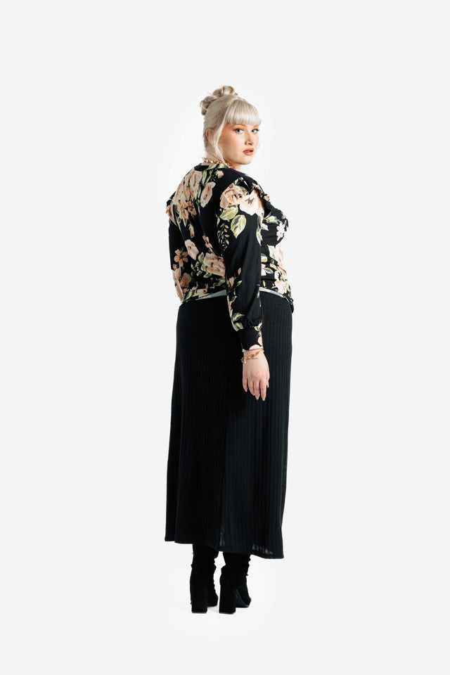 LuLaRoe Brielle Top - Ruffle Shoulder Puff Sleeve (Sizes S-2XL)