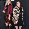 LuLaRoe Chelsea T-Shirt Dress - Rolled Cuff Relaxed Fit (Sizes XS-3XL)