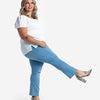 LuLaRoe Denim Cropped Kick Flare - Comfort Meets Style (Sizes 26-42)