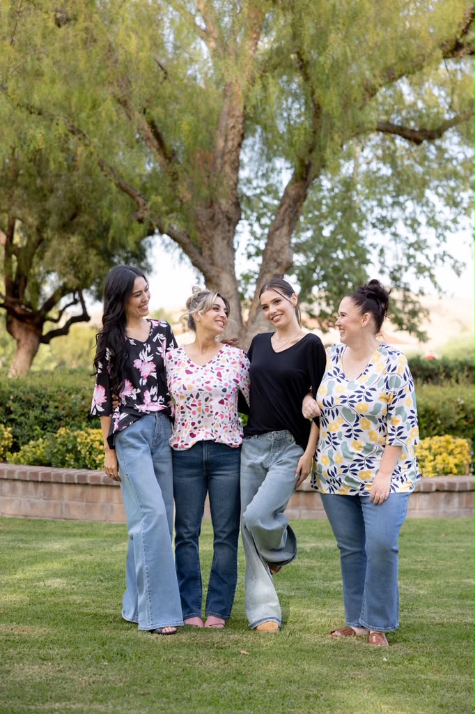 LuLaRoe Eden Top - Lightweight 3/4 Sleeve Everyday Essential (Sizes XXS-3XL)