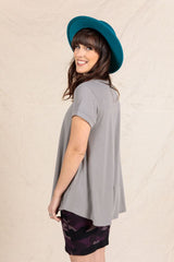 LuLaRoe Erika Swing Top - A-Line Back Yoke Short Sleeve (Sizes XXS-3XL)