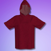 Frankie Hoodie - Oversized Short-Sleeve Hoodie (S-3XL)