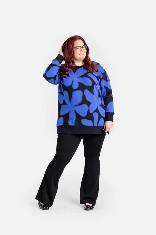 LuLaRoe Hannah Crewneck Sweatshirt - Relaxed Drop Shoulder (Sizes XS-XL)