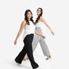 LuLaRoe Jojo Straight Leg Pull-On Pant - Elastic Waist Comfort (Sizes L-3XL)