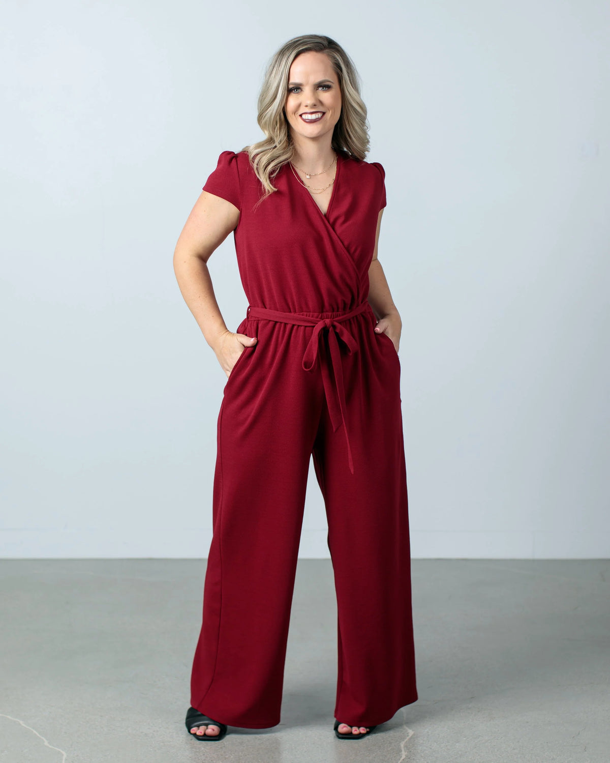 LuLaRoe Career Karen Jumpsuit - Classic Cut Strong Silhouette (Sizes M-2XL)