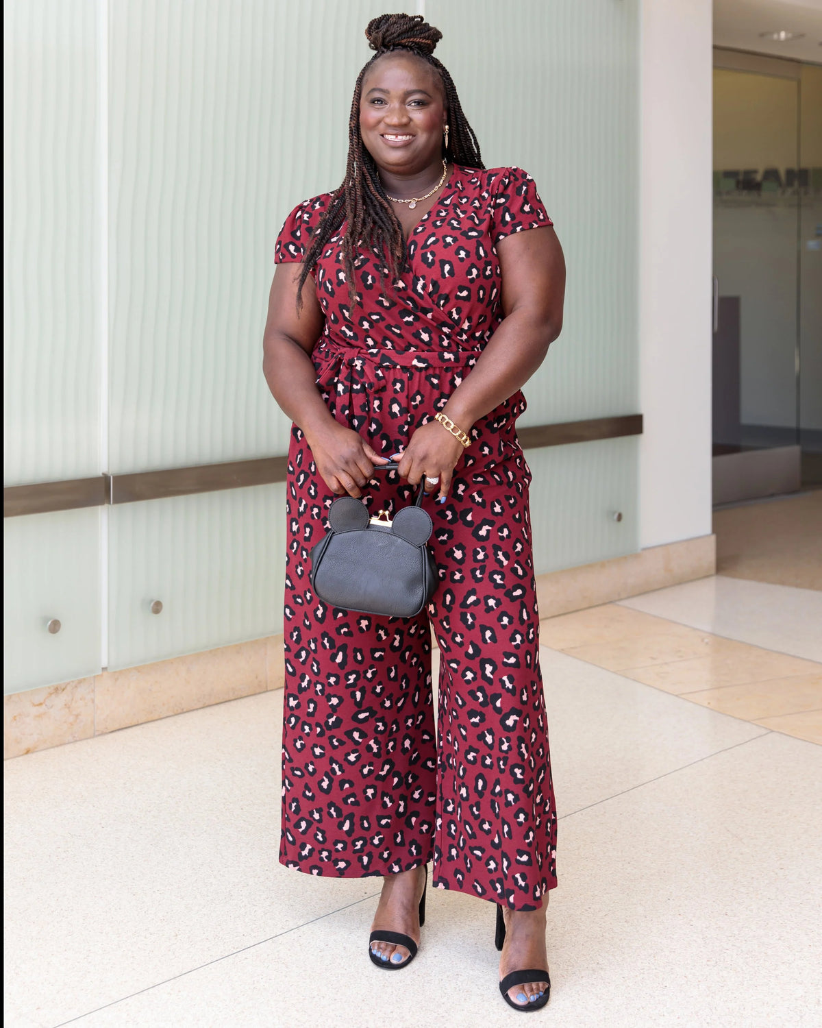 LuLaRoe Career Karen Jumpsuit - Classic Cut Strong Silhouette (Sizes M-2XL)