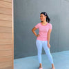 LuLaRoe Kelly Crewneck Top - Lettuce Edge Fitted Rib (Sizes S-3XL)