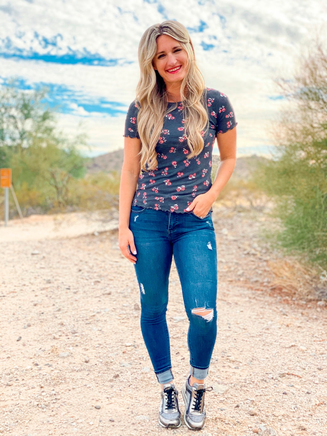 LuLaRoe Kelly Crewneck Top - Lettuce Edge Fitted Rib (Sizes S-3XL)