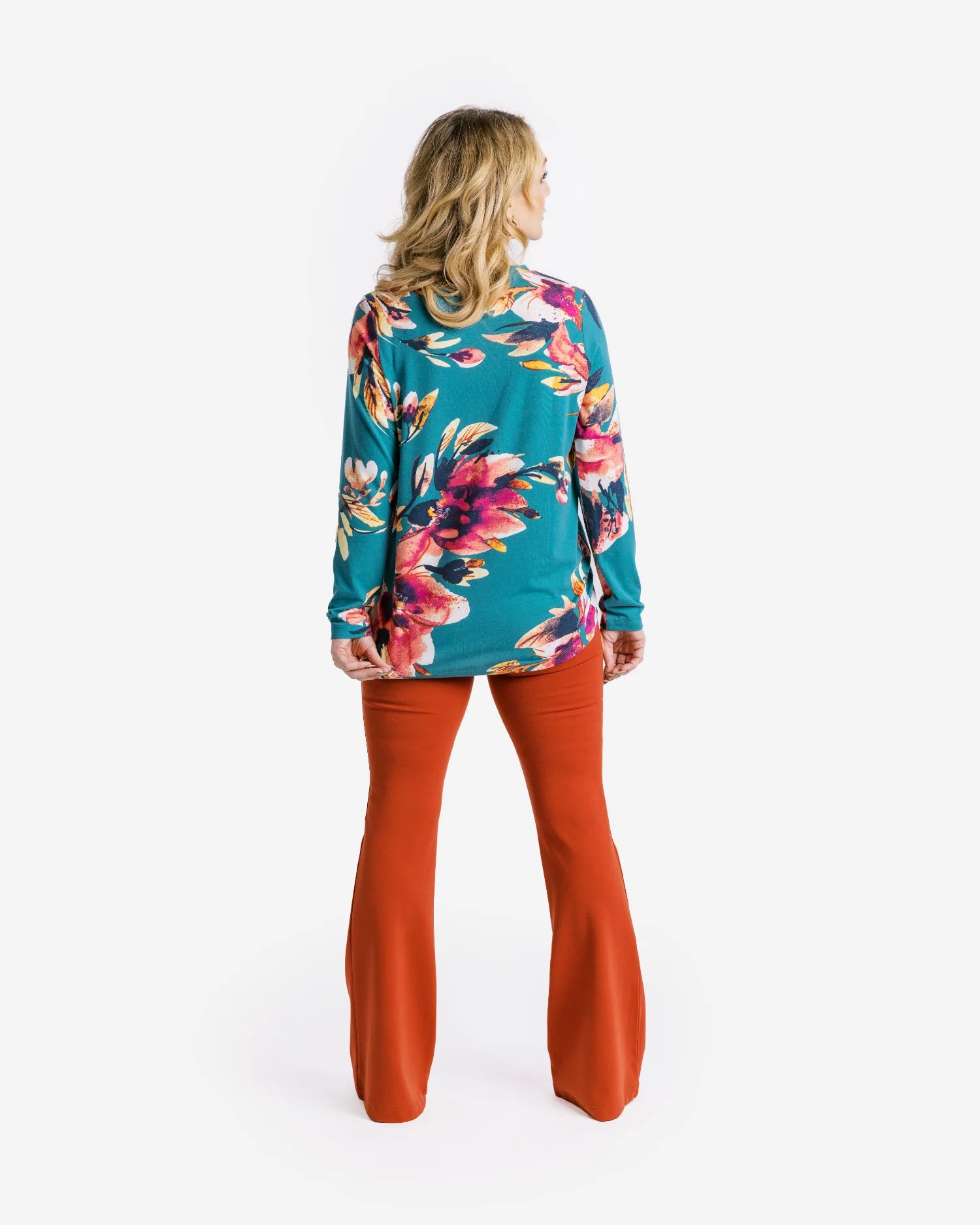 LuLaRoe Kylie Pull-On Flare Pant - Elastic Waist Fitted Silhouette (Sizes XS-XL)