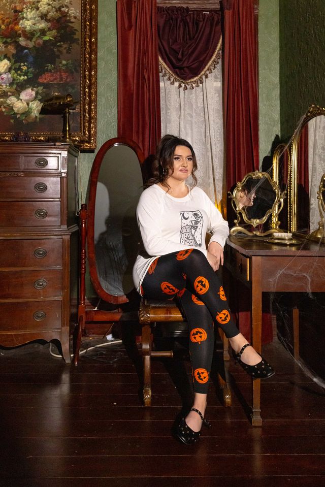 LuLaRoe Wicked Cute Halloween Leggings - Yoga Waistband Ankle Length (T/C)