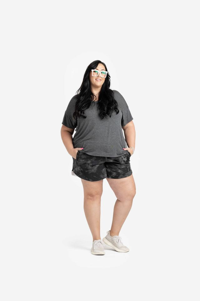 LuLaRoe Lisa Top - V-Neck Drop Shoulder Short Sleeve (Sizes S-3XL)