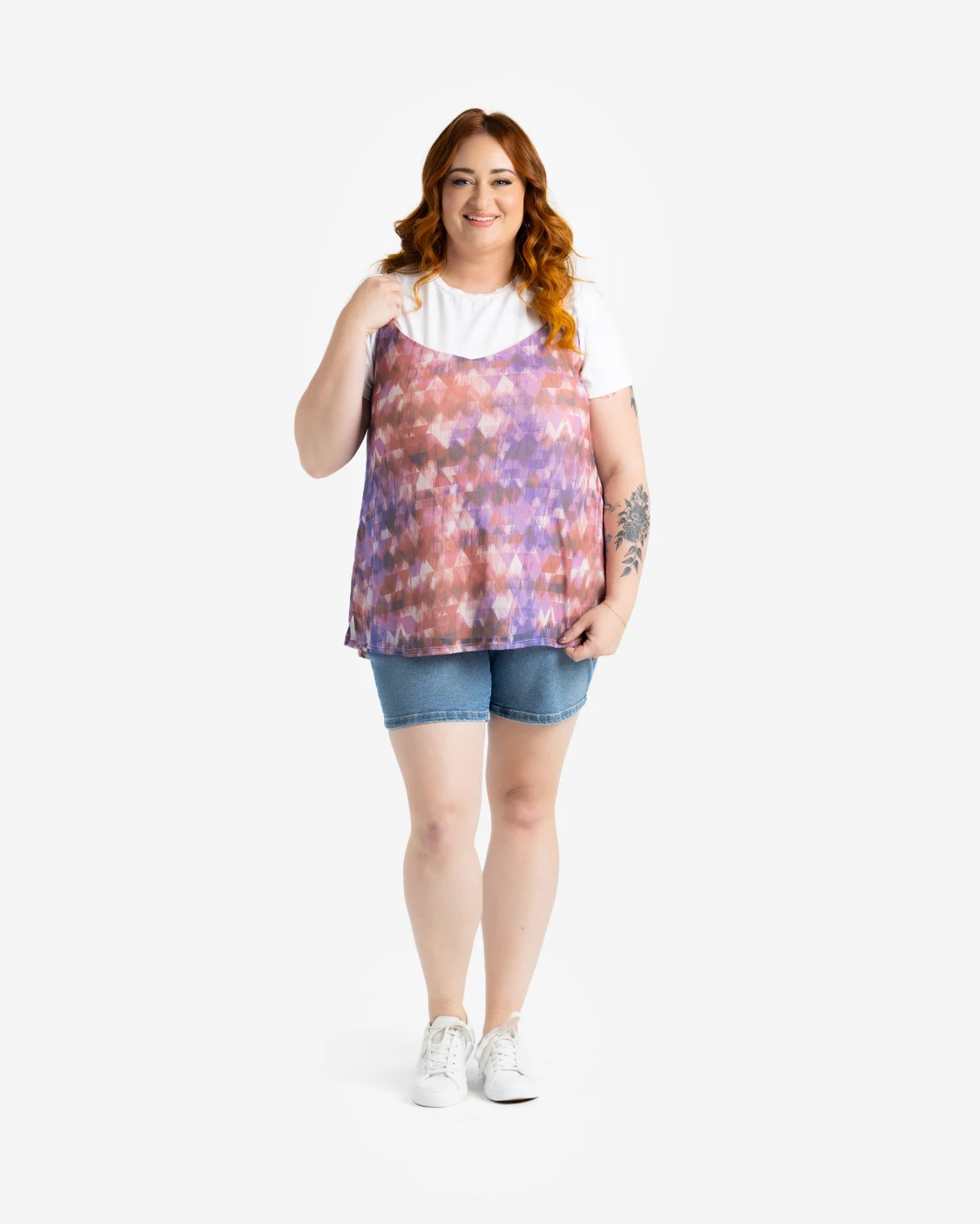 LuLaRoe Maya Mesh Tank - Flirty Spaghetti Strap Camisole (Sizes XXS-3XL)