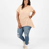 LuLaRoe Melissa Tunic Top - Fitted Bust Sharkbite Hem (Sizes XXS-XL)
