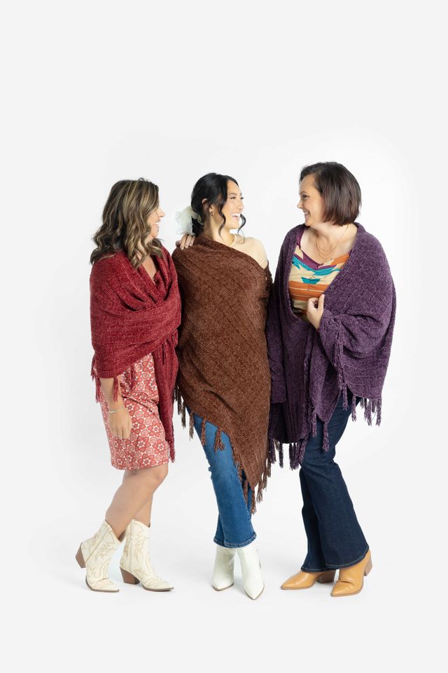 LuLaRoe Mimi Limited Edition Wrap - Cozy Cool Weather Accessory (One Size)