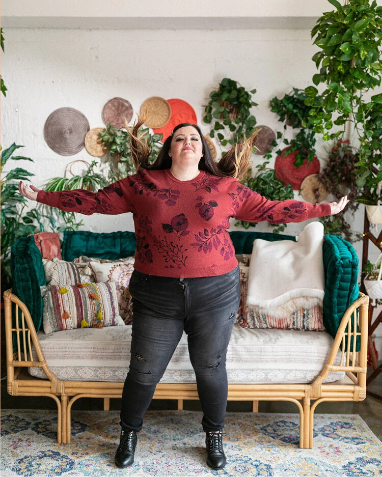 LuLaRoe Piper Sweater - Oversized Balloon Sleeve Detail (Sizes S-3XL)