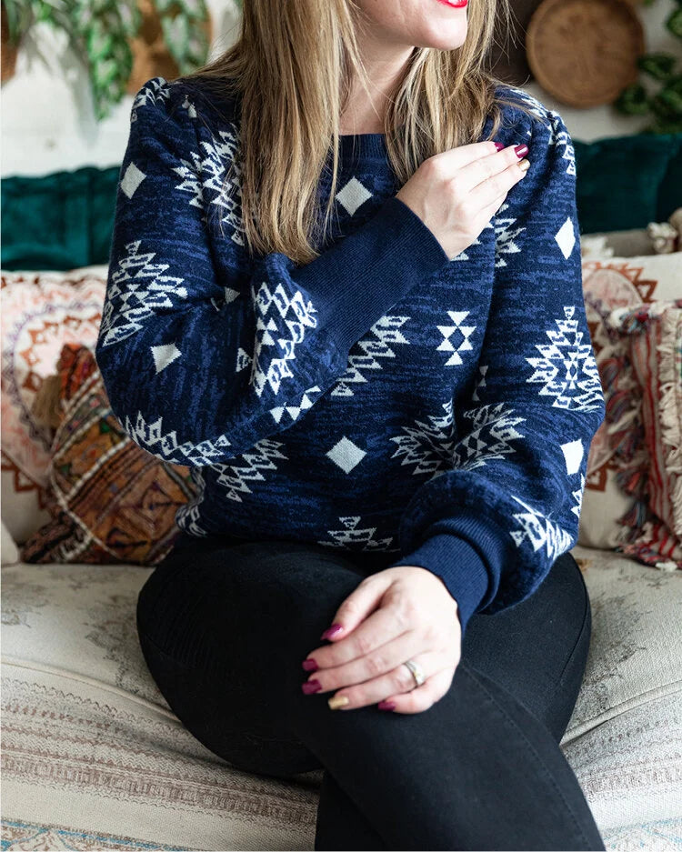 LuLaRoe Piper Sweater - Oversized Balloon Sleeve Detail (Sizes S-3XL)