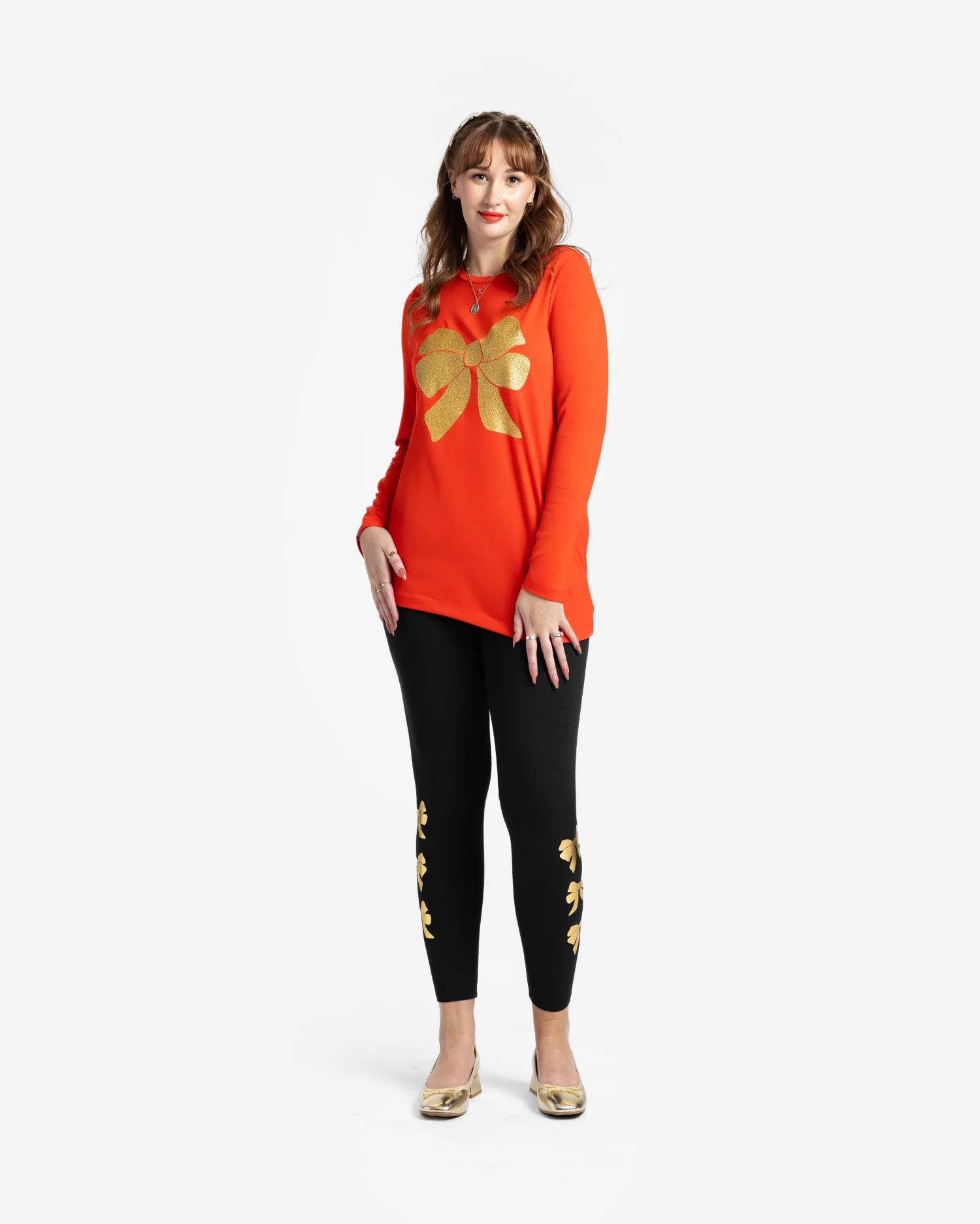 LuLaRoe Holiday 2025 Sharon Top - Long Sleeve Seasonal Style (Sizes XS-S)